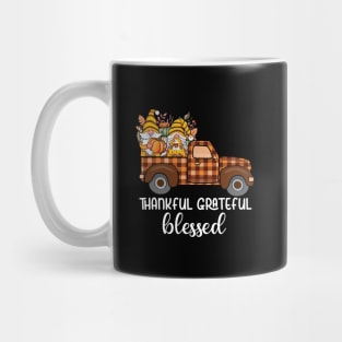 Gnomes couple in truck pumpkin spice Fall Yall autumn gnome Mug